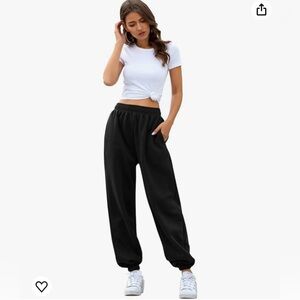NWT ANRABESS Black Women's Jogger’s